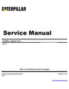 Caterpillar AP600D Asphalt Paver Full Complete Service Repair Manual TFZ
