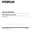 Caterpillar CB10 Asphalt Compactor Service Manual (L9R00001-UP) PDF Download