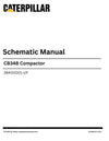 Caterpillar CB34B Compactor Complete Schematic Manual 3B400001-UP