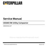 Caterpillar CB34B XW Utility Compactor Service Manual (42500001-UP) PDF Download