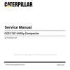 Caterpillar CC2.7 GC Utility Compactor Service Manual (2C700001-UP) PDF Download
