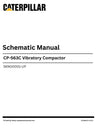 Caterpillar CP-563C Vibratory Compactor Complete Schematic Manual 5KN00001-UP