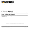 Caterpillar D10T Track-Type Tractor Service Repair Manual (SN RJG00001-UP) PDF