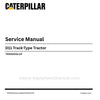 Caterpillar D11 Track-Type Tractor Service Repair Manual (SN TKN00001-UP) PDF