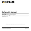 Caterpillar D3K2 Track-Type Tractor Complete Schematic Manual KF200001-UP