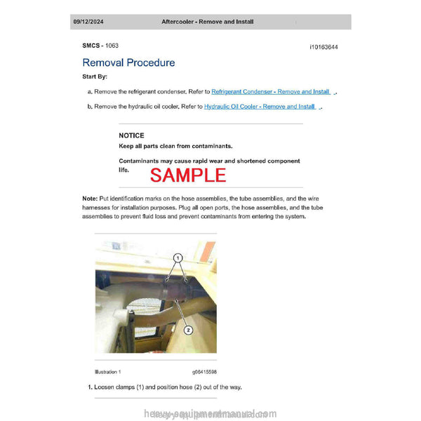 Caterpillar 16 GC Motor Grader Service Repair Manual (SN: EB900001-UP) PDF