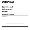 Caterpillar M315 Wheel Excavator Operation & Maintenance Manual (GC800001-UP) PDF