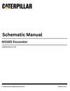 Caterpillar M318D Material Handler Complete Schematic Manual D9X00001-UP