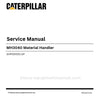 Caterpillar MH3040 Material Handler Service Manual (EHP00001-UP) PDF Download
