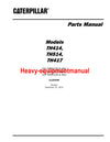 Caterpillar TH514 Telehandler Parts Manual TBW