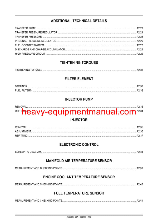 Download Claas Renault Ares 547 557 567 577 617 657 697 Tractor Service Repair Manual