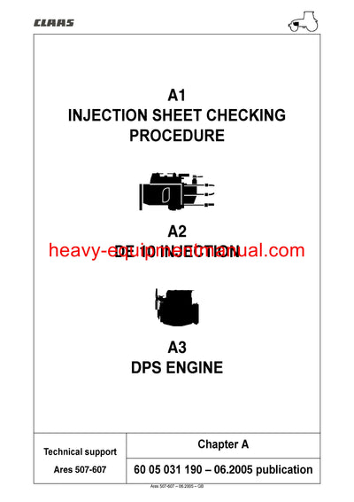 Download Claas Renault Ares 547 557 567 577 617 657 697 Tractor Service Repair Manual