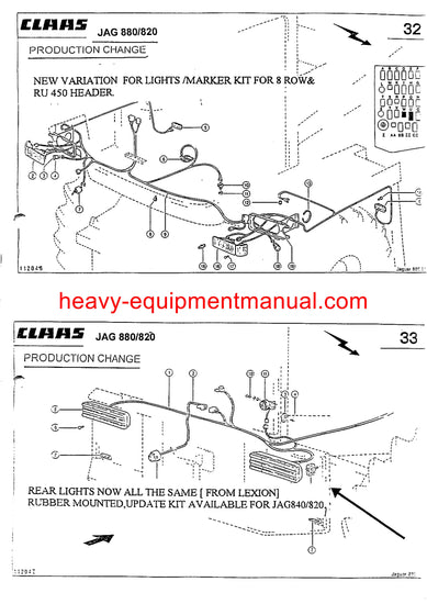 Claas Jaguar 880 + 860 + 840 + 820 Forage Harvester Service Repair Manual Download Claas Jaguar 880 + 860 + 840 + 820 Forage Harvester Service Repair Manual Download