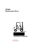 Clark HT-200 Forklift Hydrostatic Drive Technical Training Manual - PDF Download