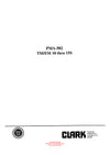 Clark TM/EM 10 thru 15S (PMA-502) Forklift Planned Maintenance & Adjustment Manual - PDF Download