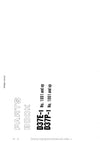 Komatsu D37P-1(JPN) Crawler Dozer Parts Manual SN 1001-UP