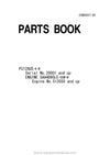 Komatsu PC128US-8(JPN) Crawler Excavator Parts Manual SN 20001-24509