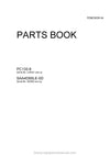 Komatsu PC130-8 (THA) Crawler Excavator Parts Manual SN C30001-UP