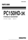 Komatsu PC180NLC-3(GBR) Crawler Excavator Parts Manual SN K10001-UP
