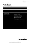 Komatsu PC200-8(THA)-M0 SWING YARDER Crawler Excavator Parts Manual SN C10001-UP