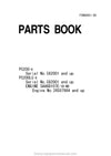 Komatsu PC200-8(THA) Crawler Excavator Parts Manual SN C62001-C67175