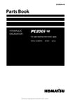 Komatsu PC200i-10 (JPN) Crawler Excavator Parts Manual SN 457067 and up