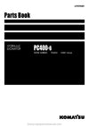 Komatsu PC400-6(IDN) Crawler Excavator Parts Manual SN J10001-UP