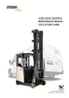 Crown ESR 5000 Forklift Parts Manual - PDF Download
