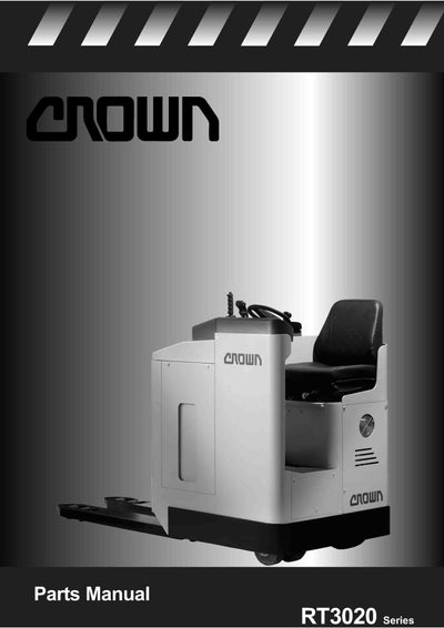 Crown RT3020 Forklift Parts Manual - PDF Download