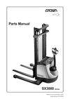 Crown SX3000 Forklift Parts Manual - PDF Download