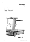 Crown WAV50 Forklift Parts Manual - PDF Download