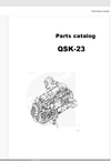 Cummins QSK23-C Parts Manual Download PDF