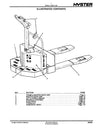 Hyster N40-45FR N50FA, WB40-60XL (D135) Forklift Parts Manual PDF Download