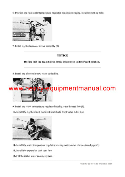 Download Caterpillar D346 INDUSTRIAL ENGINE Service Repair Manual 39J
