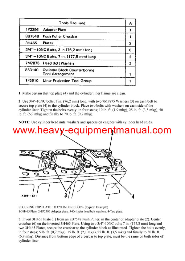 Download Caterpillar D349 INDUSTRIAL ENGINE Service Repair Manual 61P