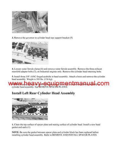Download Caterpillar D349 VEHICULAR ENGINE Service Repair Manual 32R