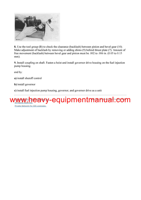 Download Caterpillar D398 INDUSTRIAL ENGINE Service Repair Manual 66B