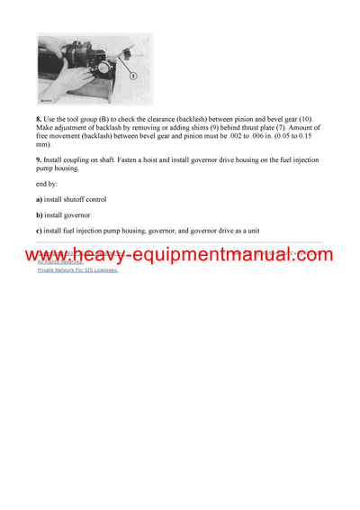 DOWNLOAD CATERPILLAR D398B INDUSTRIAL ENGINE SERVICE REPAIR MANUAL 66B