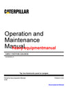 CATERPILLAR 140M 2 MOTOR GRADER OPERATION AND MAINTENANCE MANUAL M9D