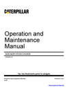 CATERPILLAR 262D SKID STEER LOADER OPERATION AND MAINTENANCE MANUAL KTS