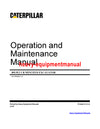 CATERPILLAR 305.5E2 CR MINI HYD EXCAVATOR OPERATION AND MAINTENANCE MANUAL HRX