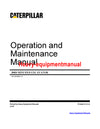 CATERPILLAR 308D MINI HYD EXCAVATOR OPERATION AND MAINTENANCE MANUAL GBT