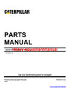 CATERPILLAR 3412E INDUSTRIAL ENGINE PARTS MANUAL BDT