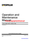 CATERPILLAR CB-64 VIBRATORY COMPACTOR OPERATION AND MAINTENANCE MANUAL DJM