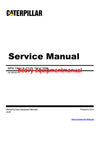 CATERPILLAR D5M TRACK-TYPE TRACTOR SERVICE MANUAL 3CR
