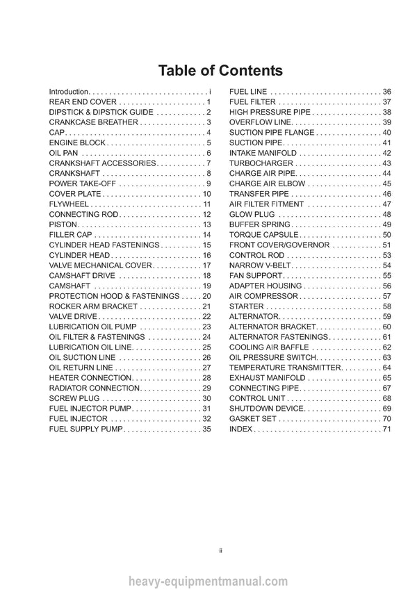 Deutz Engine F3M BF3M F4M BF4M - 1011F For SL4635 SL4835 SL5635 SL6635 Parts Manual 917115C