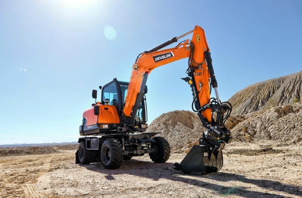 Develon DX65W-7K Wheeled Excavator Parts Manual - PDF Download