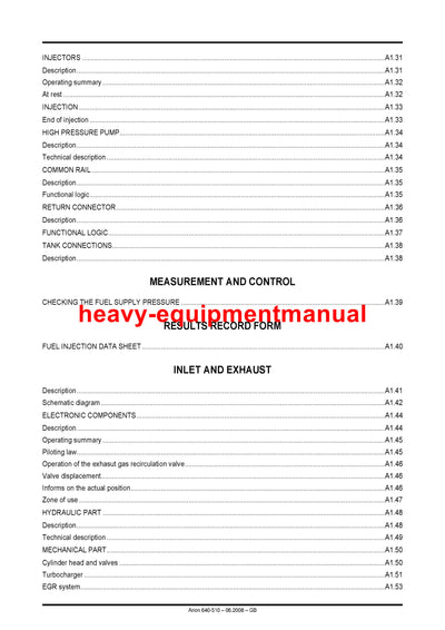 Download Claas Arion 640 630 620 610 600 (A19) Tractor Service Repair Manual