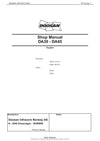 Doosan DA30 - DA45 Articulated Dump Truck Shop Manual