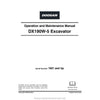 Doosan DX190W-5 Excavator Operation and Maintenance Manual PDF